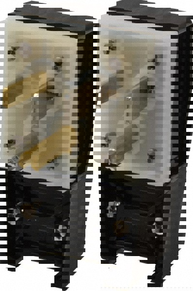 Straight Blade Plug: 5-50P, 125VAC, Black & White